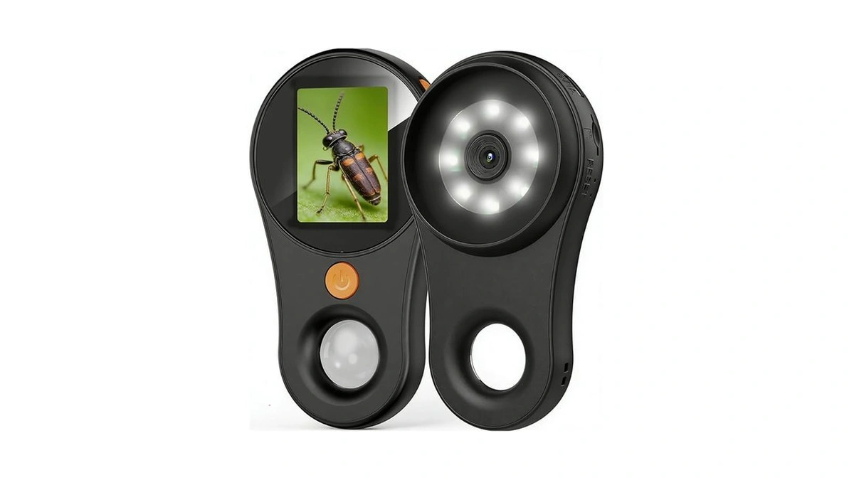 Handheld Digital Microscope, Portable Pocket Magnifying Glass For Adult With