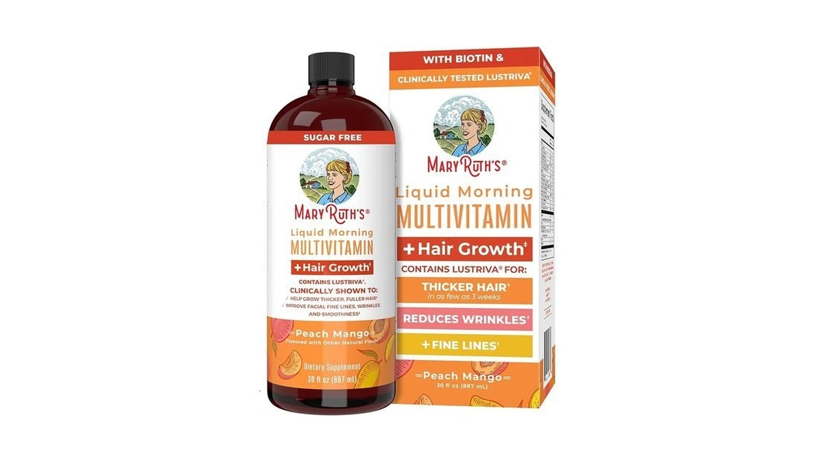 Maryruth's Liquid Multivitamin + Hair Growth | Clinically Tested In