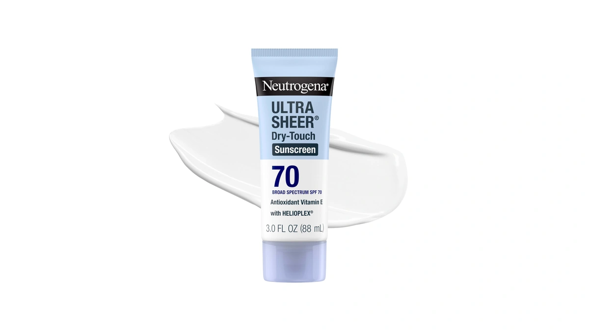 Neutrogena Ultra Sheer Dry Touch Sunscreen Lotion Spf 70 Broad