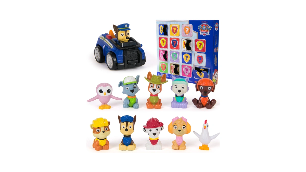 Paw Patrol Rewards Box Gift Pack, 8 Mini Figures, 2
