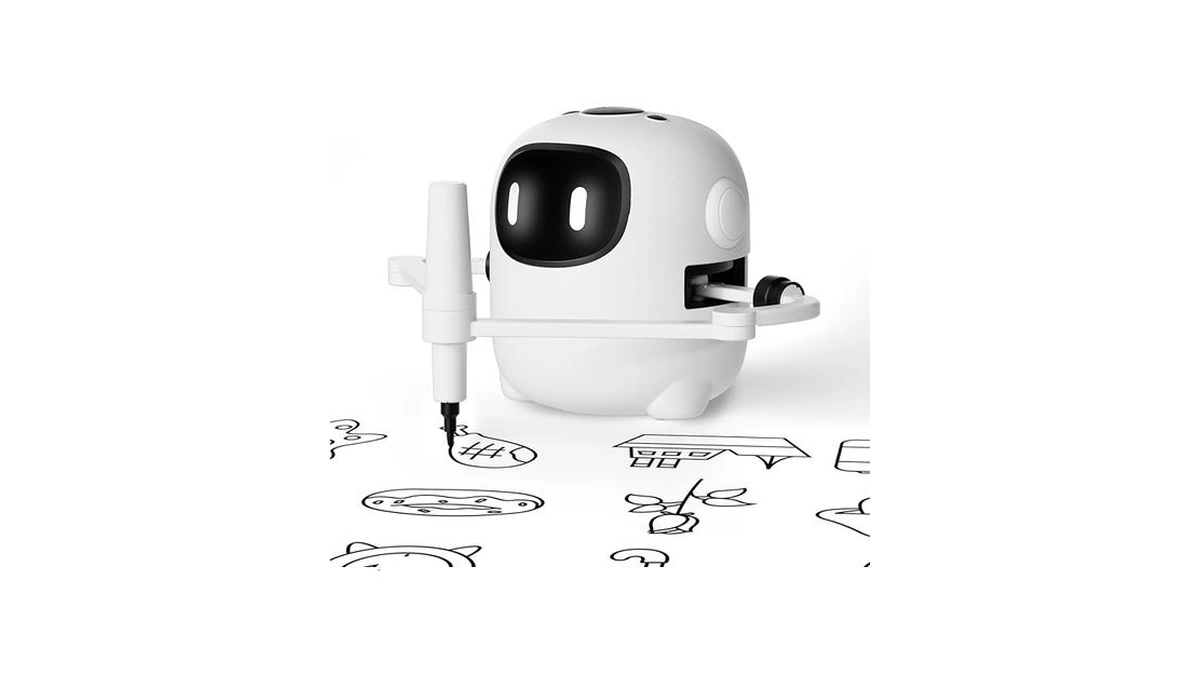 Rivgot Drawing Robot For Kids With 150 Cards, Voice Interactive
