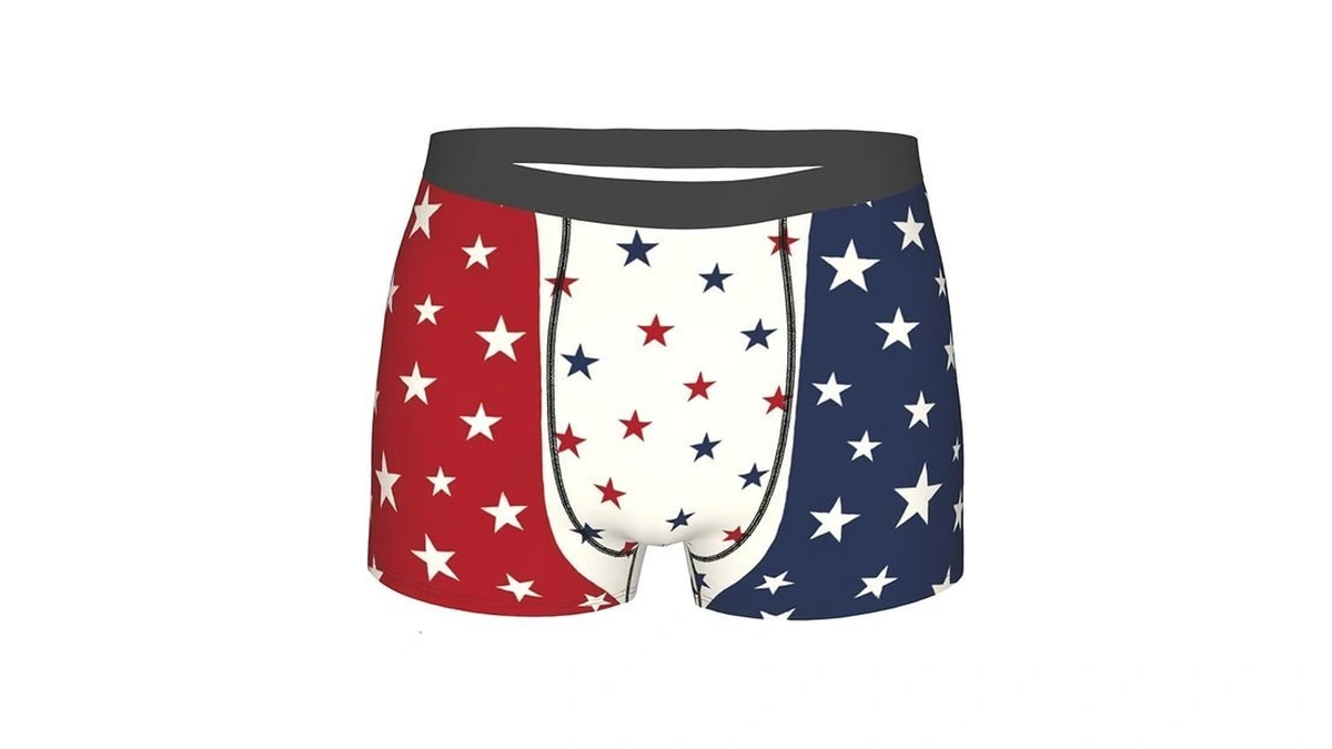 Zynphebag Mens Boxer Briefs Fourth Of July Patriotic Underwear Usa