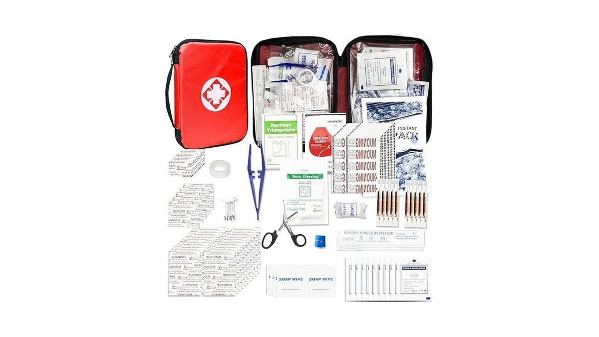 Amazon : Travel-first Aid-kit Car-home 300pcs Sur