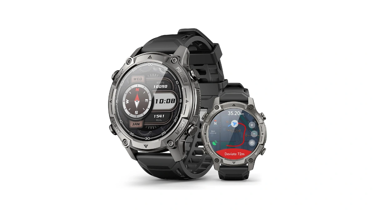 2026 Smart Watch For Men, Standalone Gps & Offline Maps,