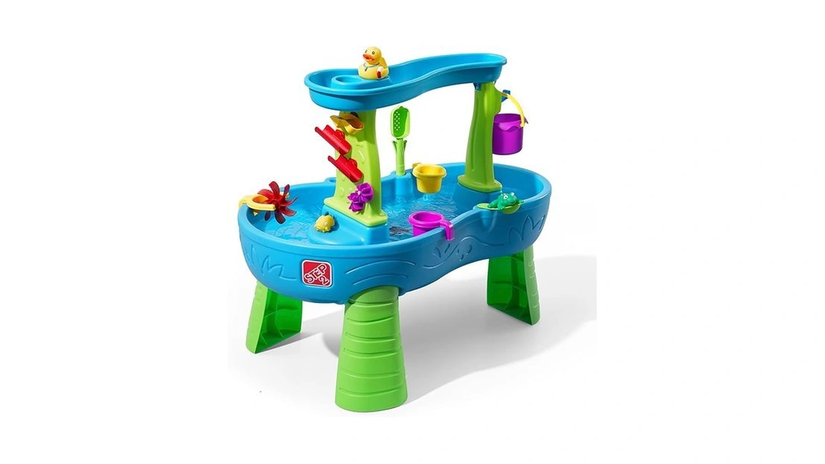 Step2 Rain Showers Splash Pond Water Table, Kids Water And