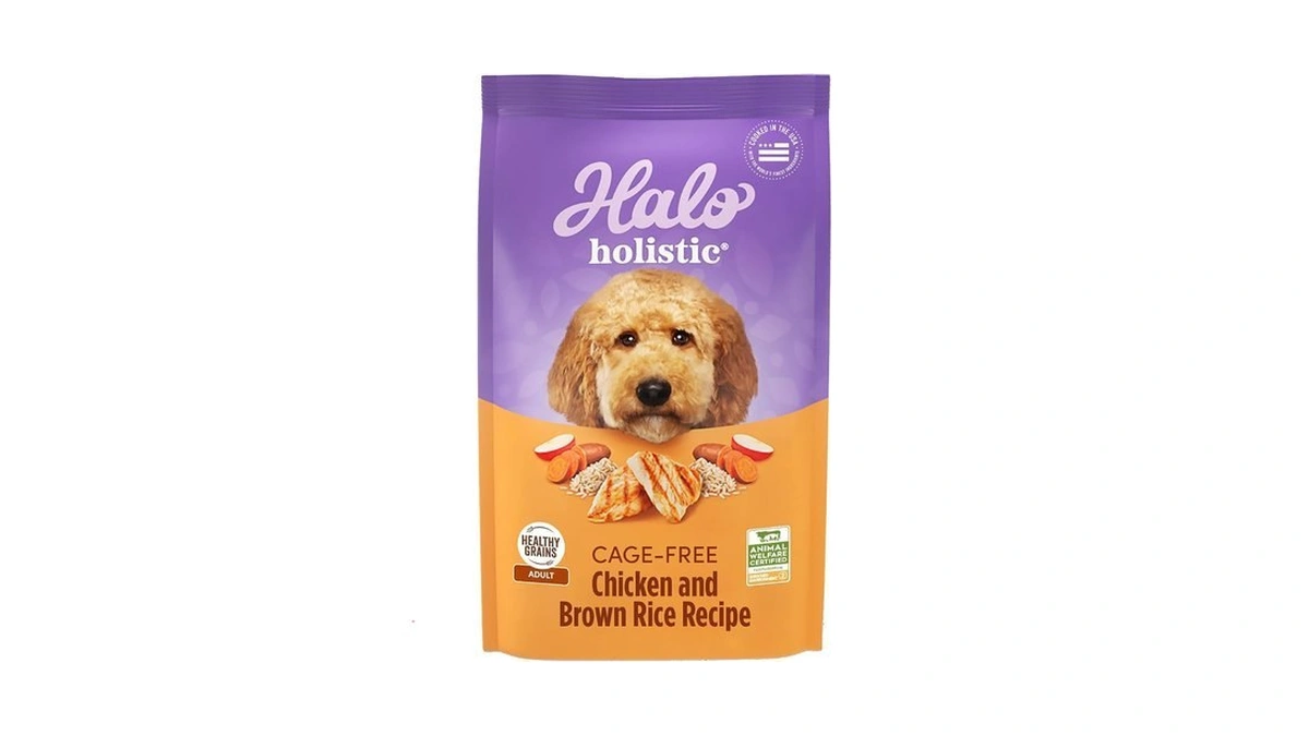 Halo Holistic Dog Food Cage Free Chicken & Brown Rice