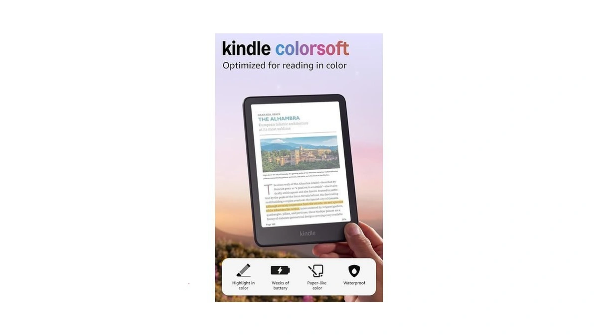 Amazon Kindle Colorsoft 16 Gb (newest Model) – With Color