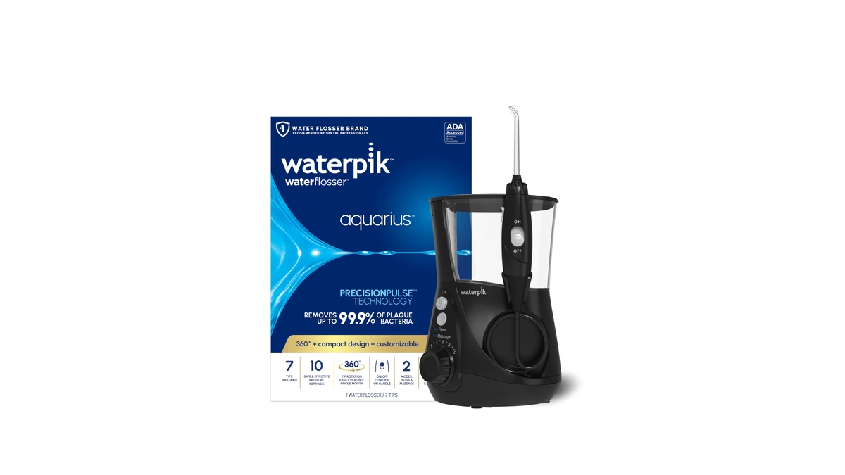 Waterpik Aquarius Water Flosser For Teeth Cleaning, Gums, Braces, Dental