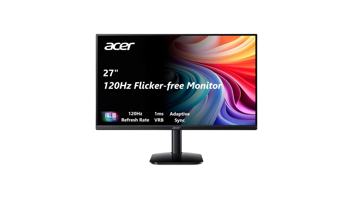 Acer 27 Inch Monitor- Kb272-27 Inch Fhd Ips (1920 X