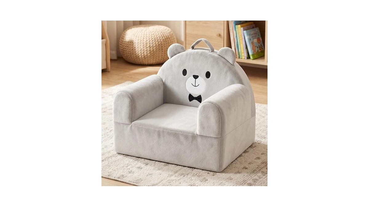 Laapee Kids Sofa Chair With Removable Washable Cover & Magic-tape