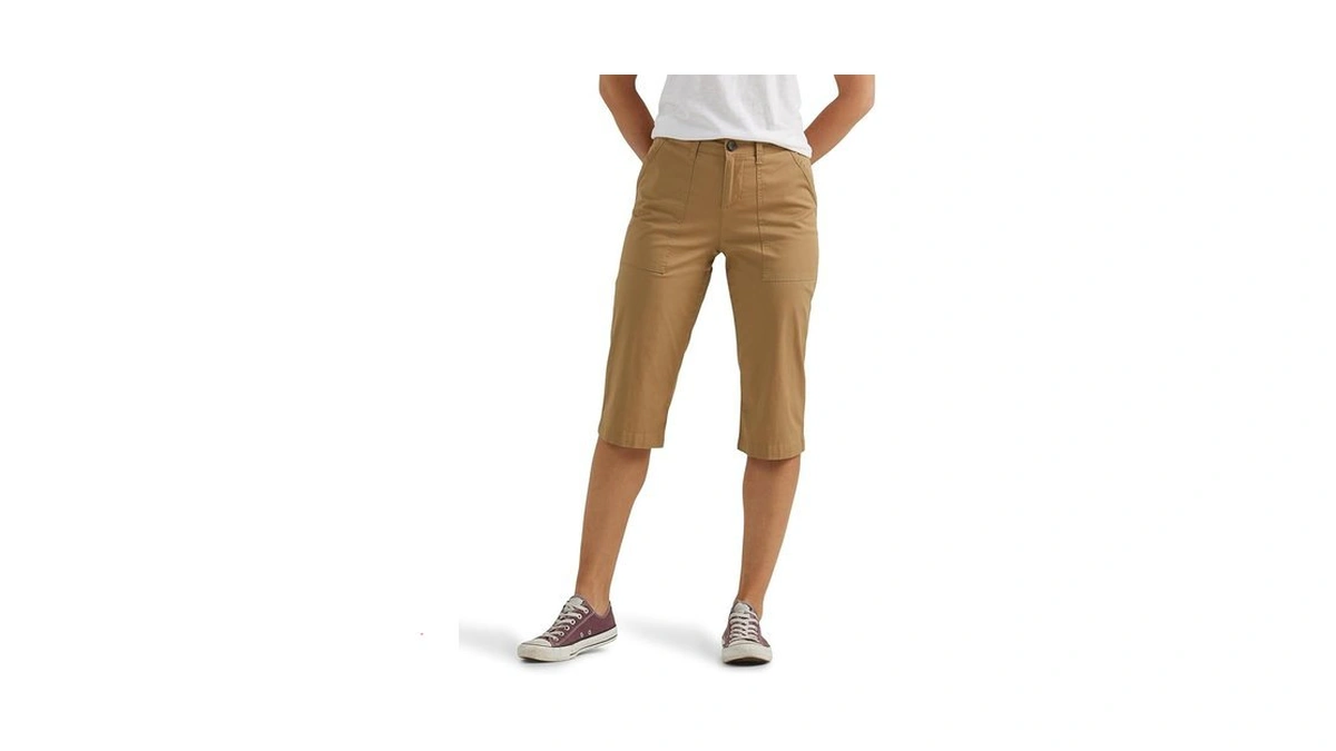 Lee Women's Ultra Lux Comfort With Flex-to-go Utility Skimmer Capri