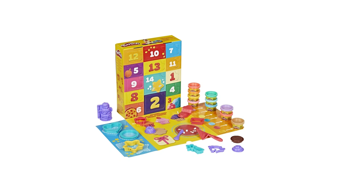 Play-doh Advent Calendar For Kids 3+, 14 Days To Birthday,