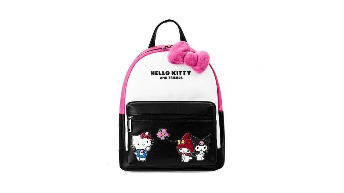 Hello Kitty Sanrio Backpack For Teens, Women, Kawaii Faux Leather