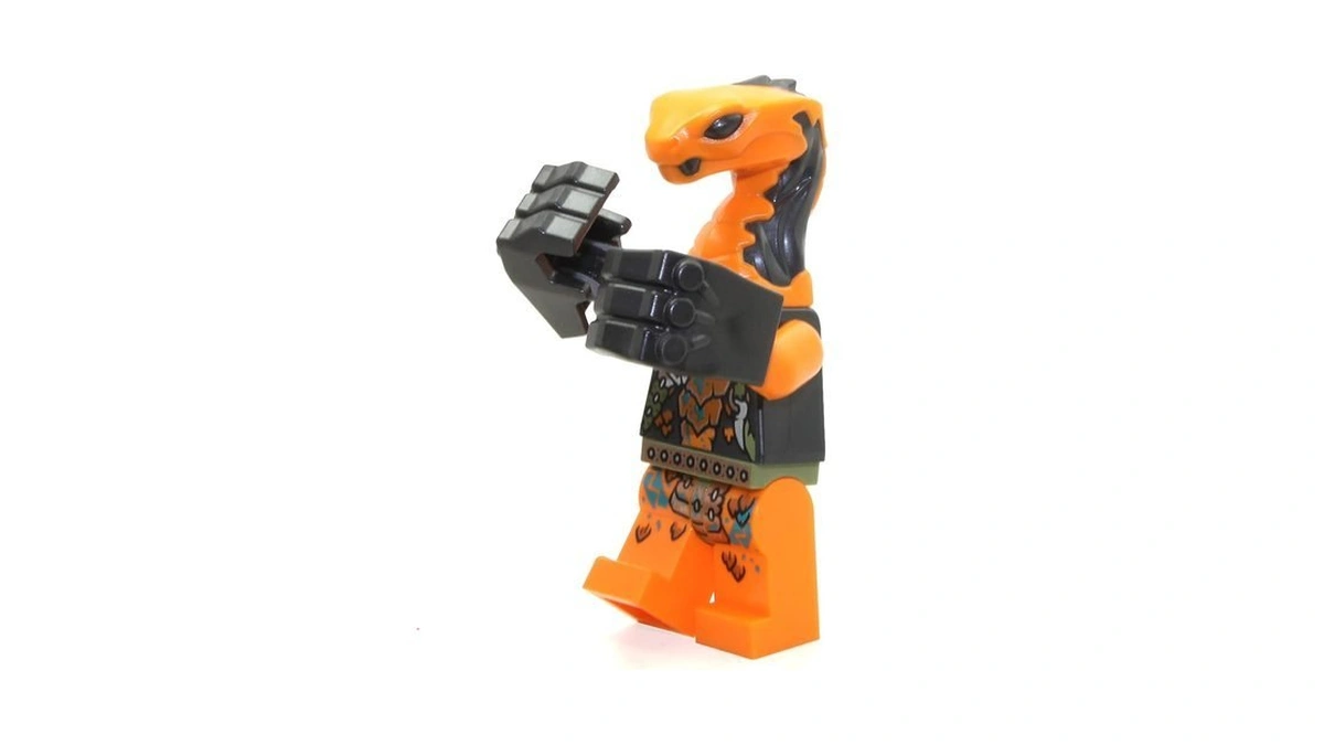 Lego Ninjago Core Minifigure - Cobra Mechanic Snake With Power