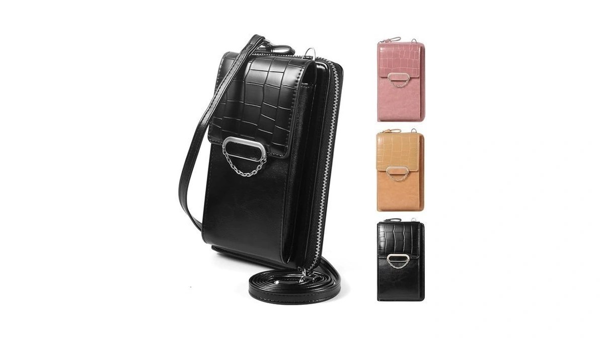 Yicheey Small Crossbody Cell Phone Bag Wallet Purse With Card