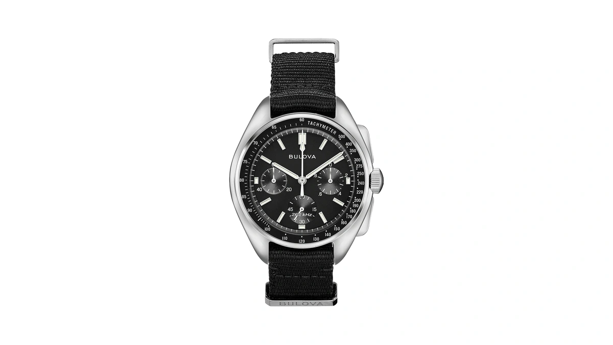 Bulova Men's Archive Series Lunar Pilot 6-hand Chronograph High Performance