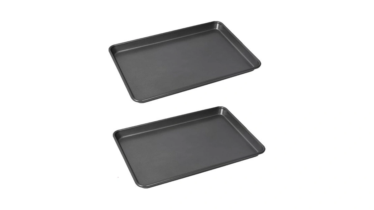 Lisi 15" X 10" Jelly Roll Pans (2 Pack), Nonstick