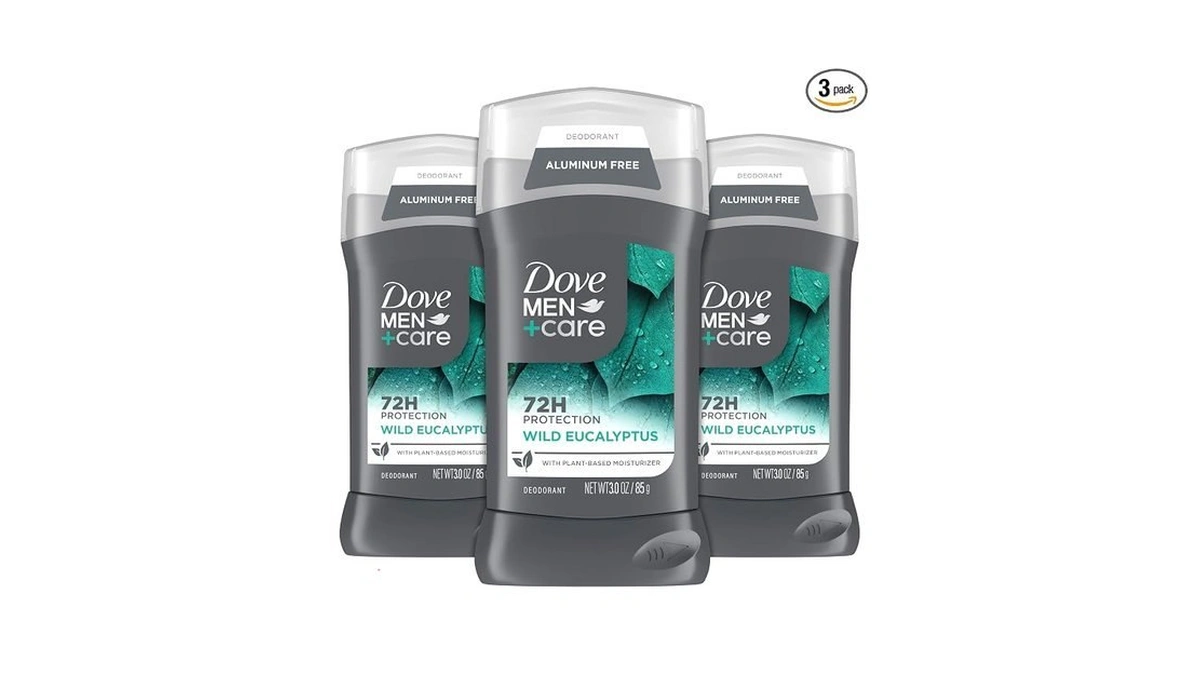 Dove Men + Care Aluminum Free 3 Pack Wild Eucalyptus