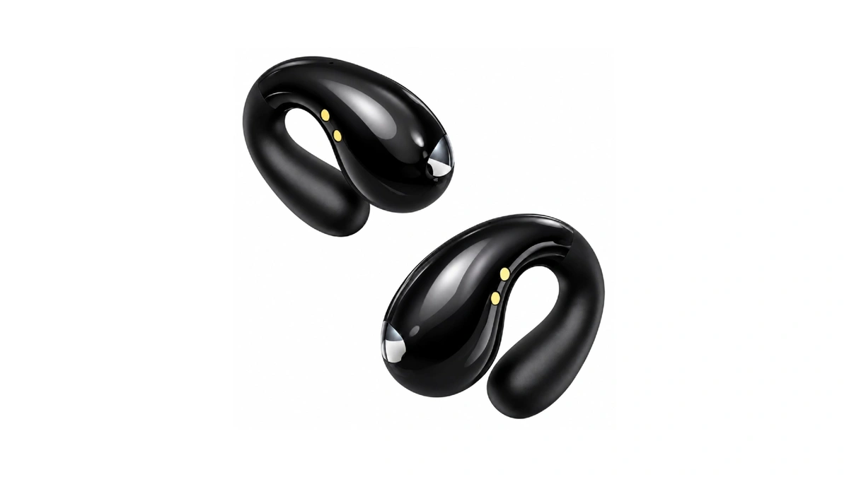 Boytond Ultra Open Ear Earbuds - Comfortable Clip-on Bone Conduction