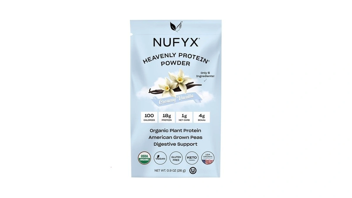 Nufyx® Family Owned Protein Powder, Organic Plant-based, Made With 100%