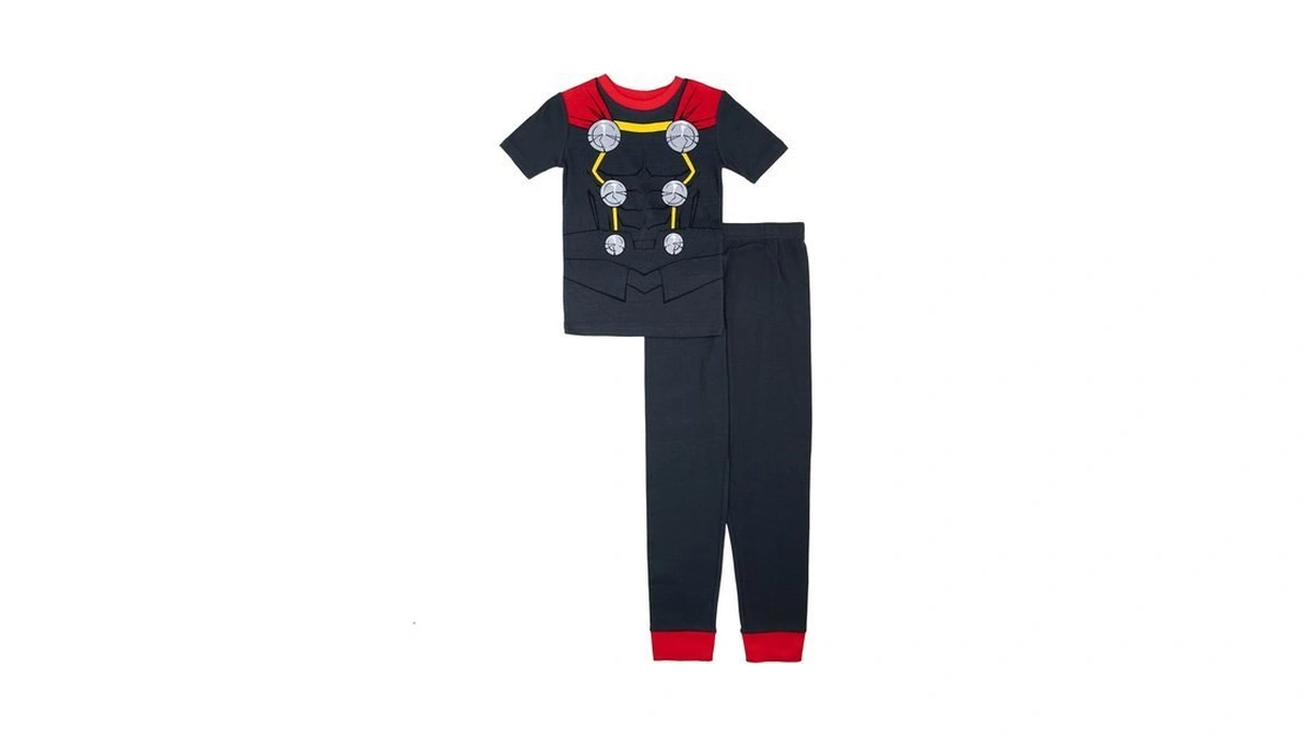 Marvel Boys' 2-piece Snug-fit Cotton Pajama Set, Soft & Cute