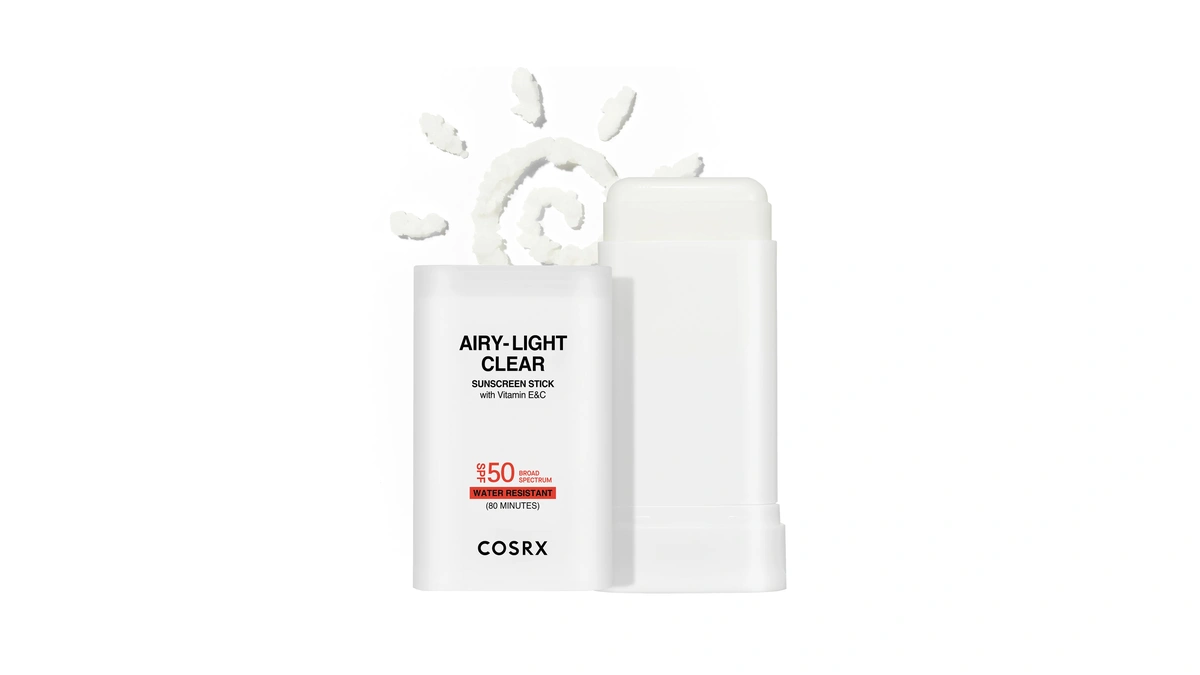 Cosrx Airy-light Clear Sunscreen Stick With Vitamin E&c Spf 50,