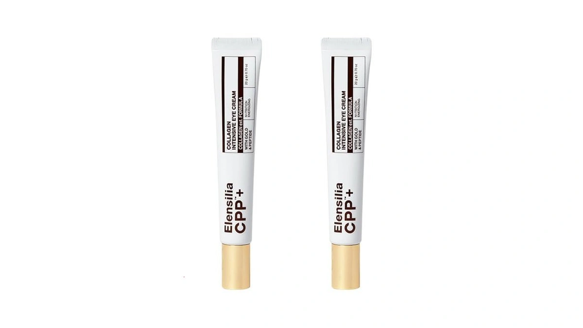 Elensilia 80% Collagen With Gold Peptides Eye Cream - Snail