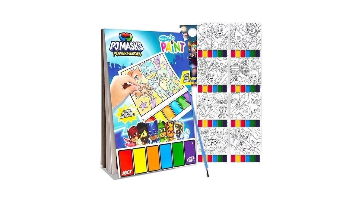 Pj Masks Paint With Water Set For Kids, Toddlers Age