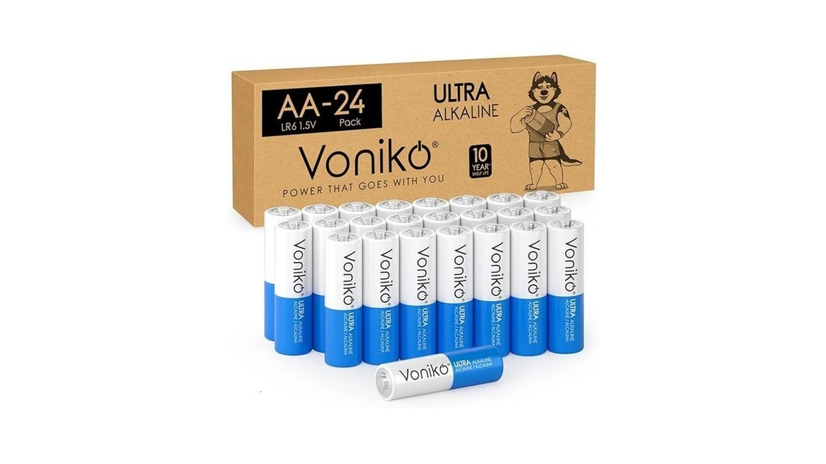 Voniko - Premium Grade Aa Batteries - (24 Pack) -