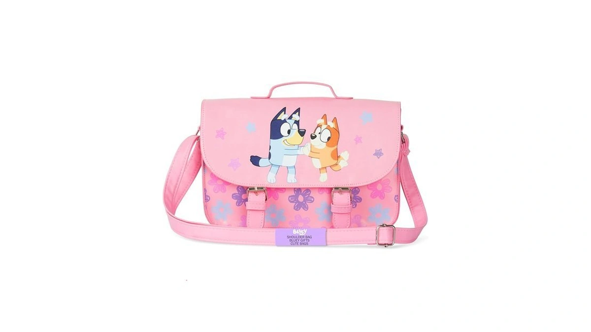 Bluey Girls Purse Crossbody Bag Or Satchel, Shoulder Bag With