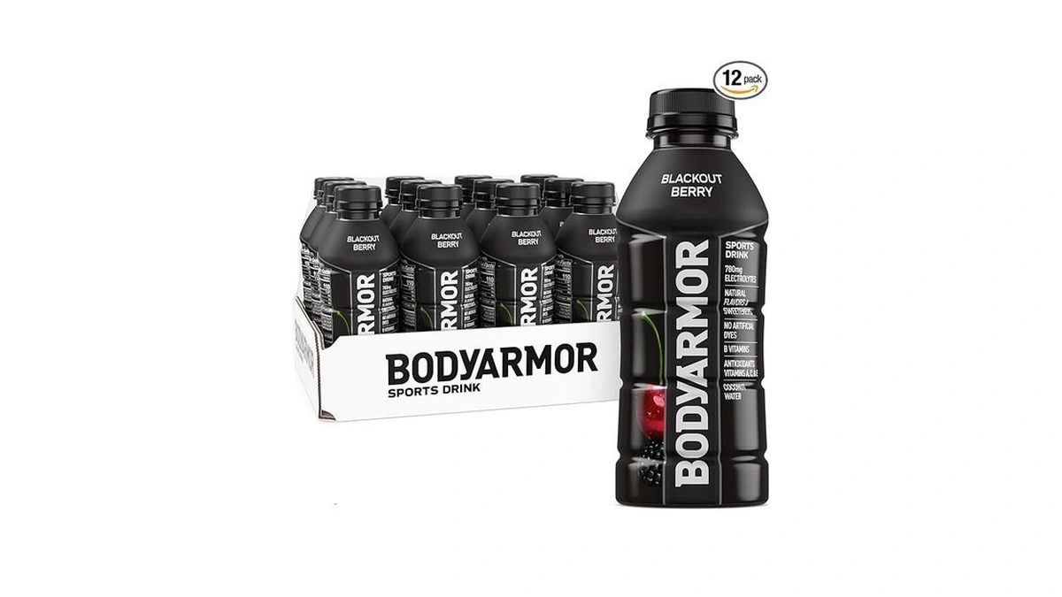 Bodyarmor Sports Drink, Blackout Berry, Electrolyte Drink Hydration, 16 Fl