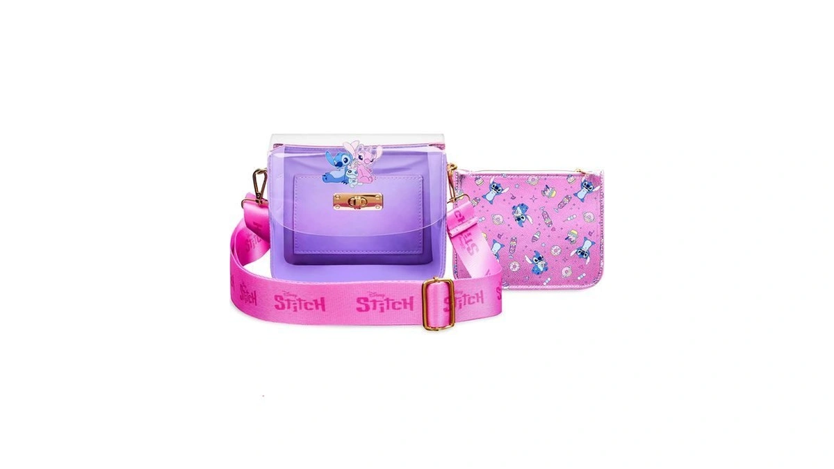 Get Trend Disney Stitch Crossbody Bag And Coin Purse Set