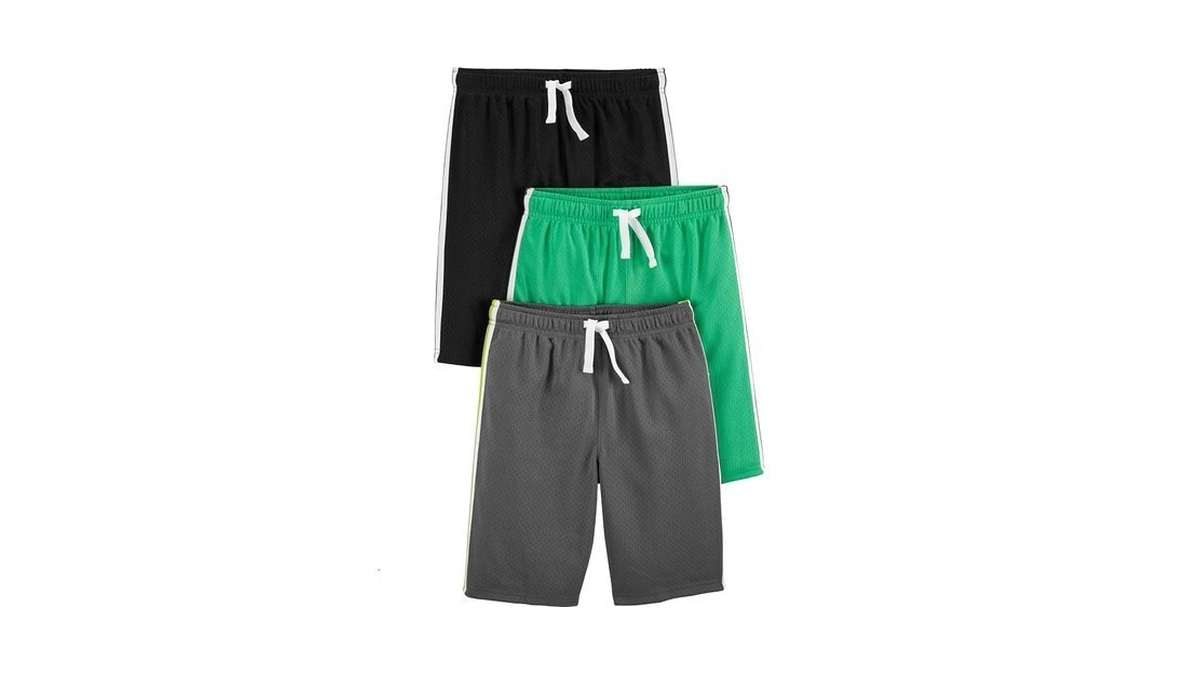 Simple Joys By Carter's Boys' 3-pack Mesh Shorts