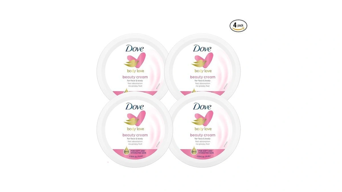 Dove Nourishing Body Care, Face, Hand, And Body Beauty Cream