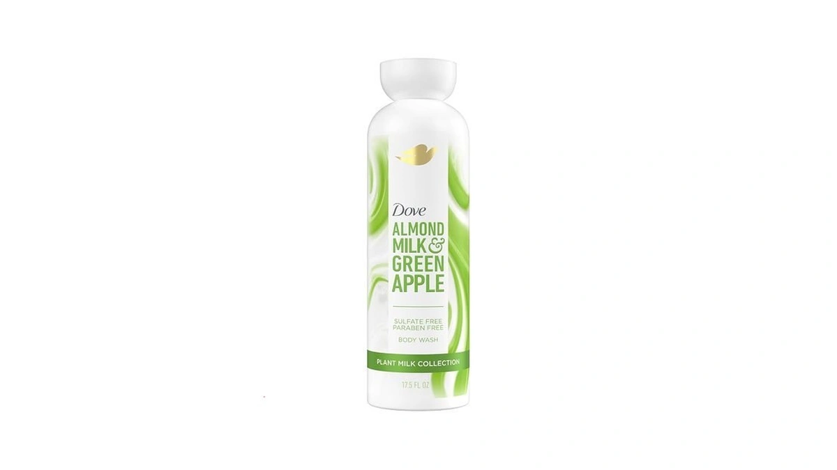 Dove Plant Milk Cleansing Body Wash Almond Milk & Green