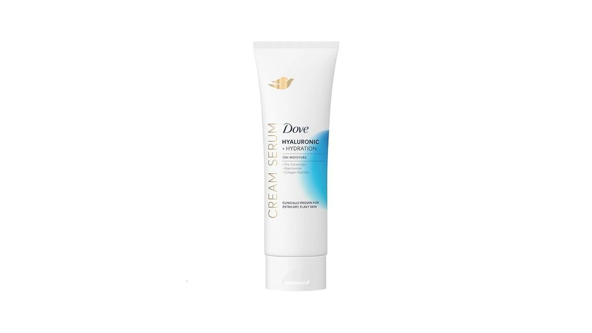 Dove Cream Serum Hyaluronic + Hydration For Extra Dry, Flaky