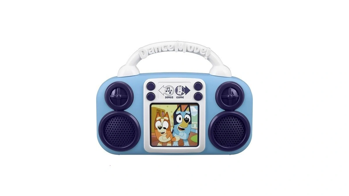 Ekids Bluey Toy Music Player, Toddler Toy With Built-in Music