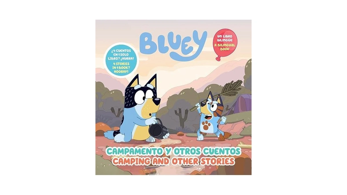 Bluey: Camping And Other Stories/campamento Y Otros Cuentos (bilingual English-