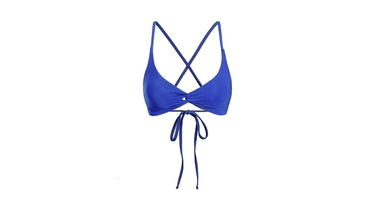 Berlook Bikini Tops For Women Bathing Suit Twist Tie Back