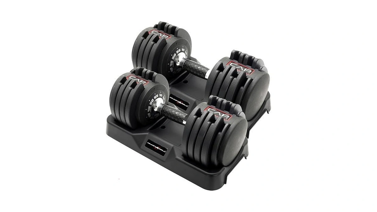 Cap Adjustabell Adjustable Dumbbell Set, Premium Quick Select Adjustable Weights