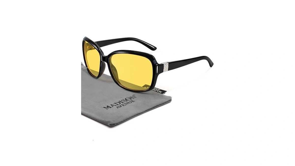 Madison Avenue Classic Vintage Sunglasses For Women, Fashion Sun Shades