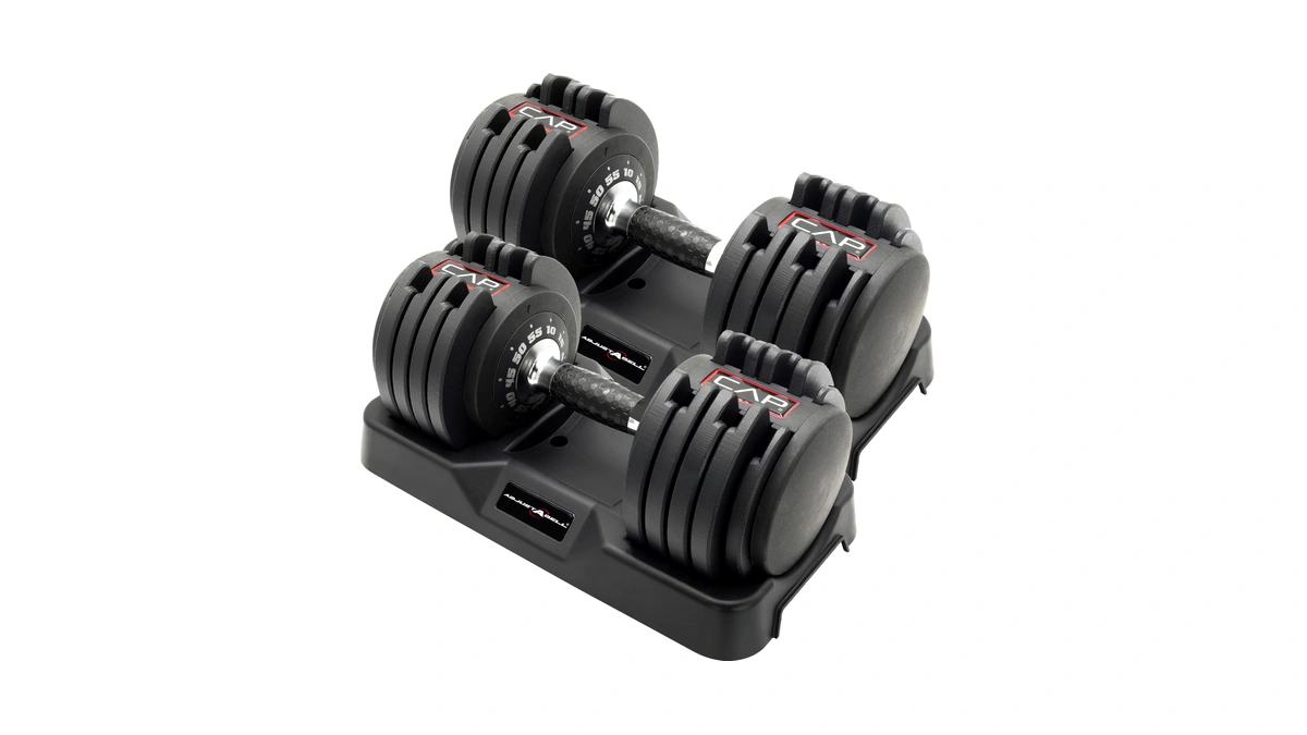 Cap Adjustabell Adjustable Dumbbell Set, Premium Quick Select Adjustable Weights