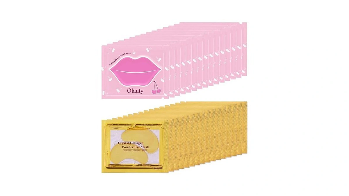 30 Pairs Lip Mask & Eye Mask, Chapstick Bulk, Hangover
