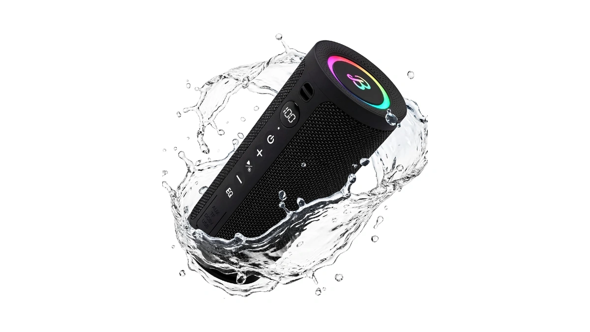 Bassbloom Roar 3 Portable Bluetooth Speaker,20w Powerful Sound With Jike