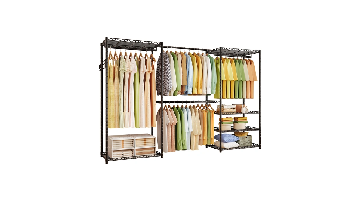 Amazon coupon: Ecobedding Heavy Duty Garment Rack, 900l