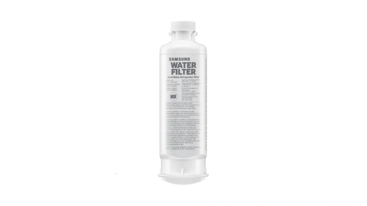 Samsung Haf-qin/exp Genuine Refrigerator Water Filter, Reduces 99% Of Harmful