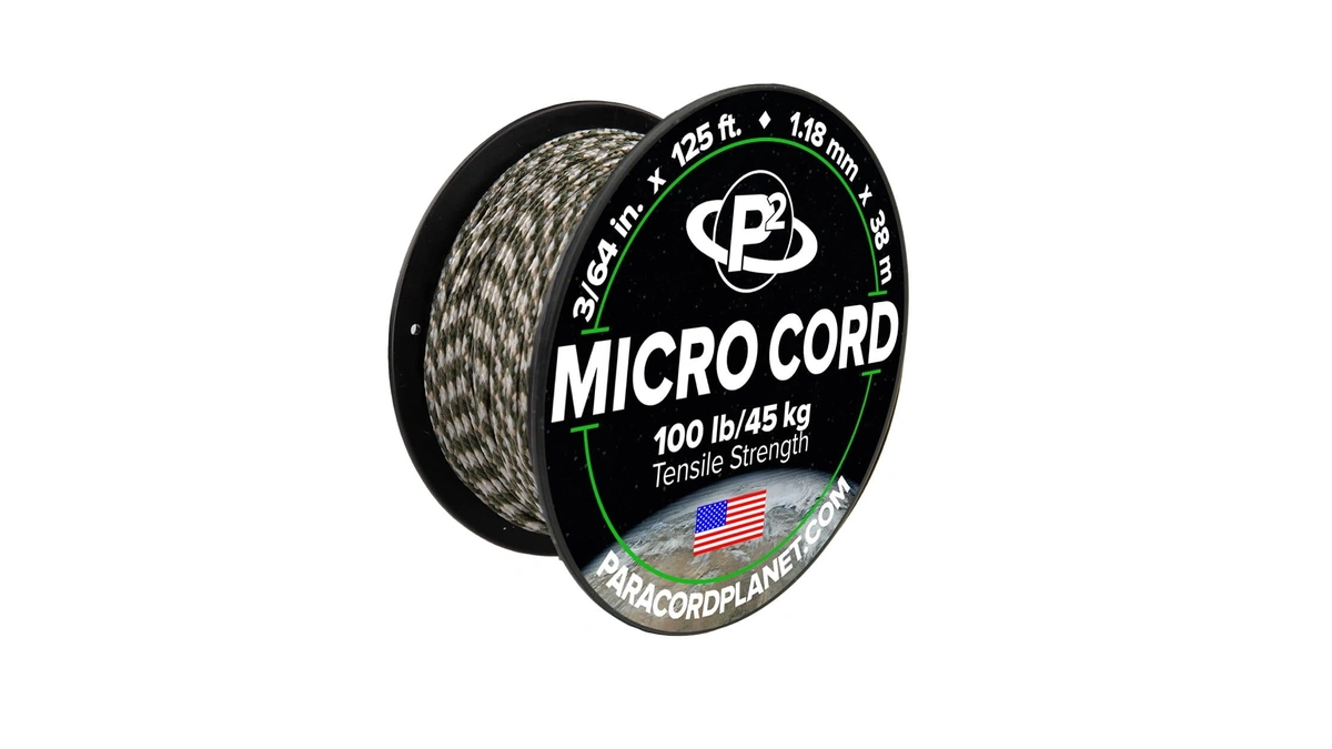 Paracord Planet Micro Paracord – Thin Braided Cord For Crafting,