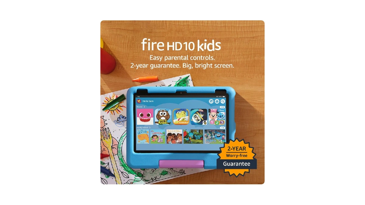 Amazon Fire Hd 10 Kids Tablet (newest Model) Ages 3-7
