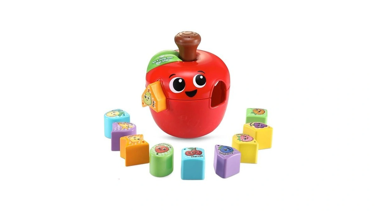 Leapfrog Spin And Change Apple Shape Sorter