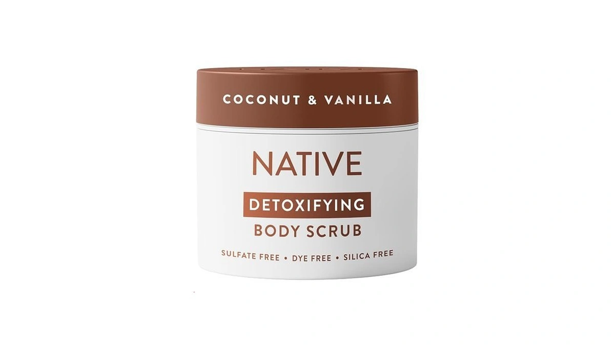 Native Coconut & Vanilla Exfoliating Body Scrub For Women &